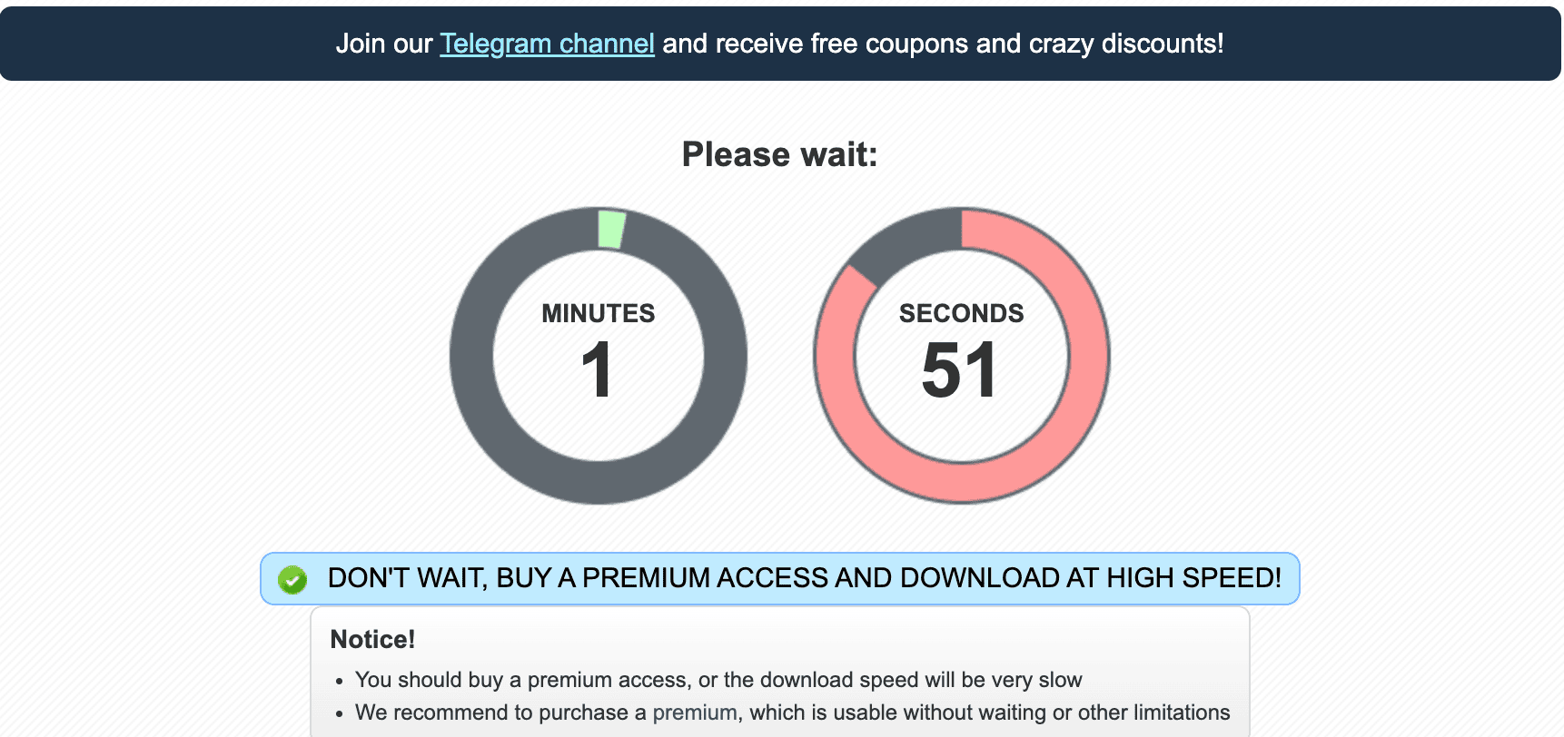 Nitroflare free download waiting timer